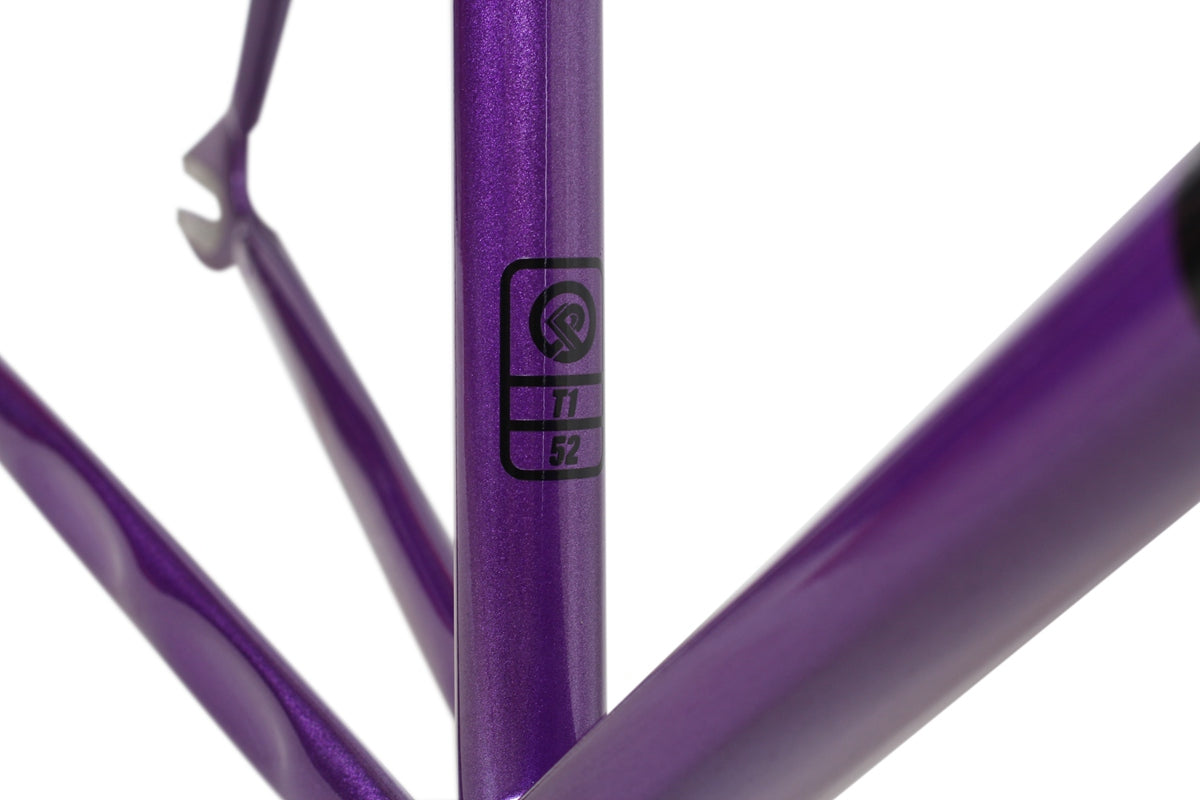 PIZZ T1 Purple FRAMESET PIZZBIKES