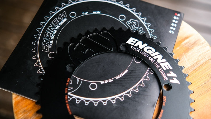 ENGINE11 チェーンリング ブラック ENGINE11 — ENGINE11 Track Chainring Black