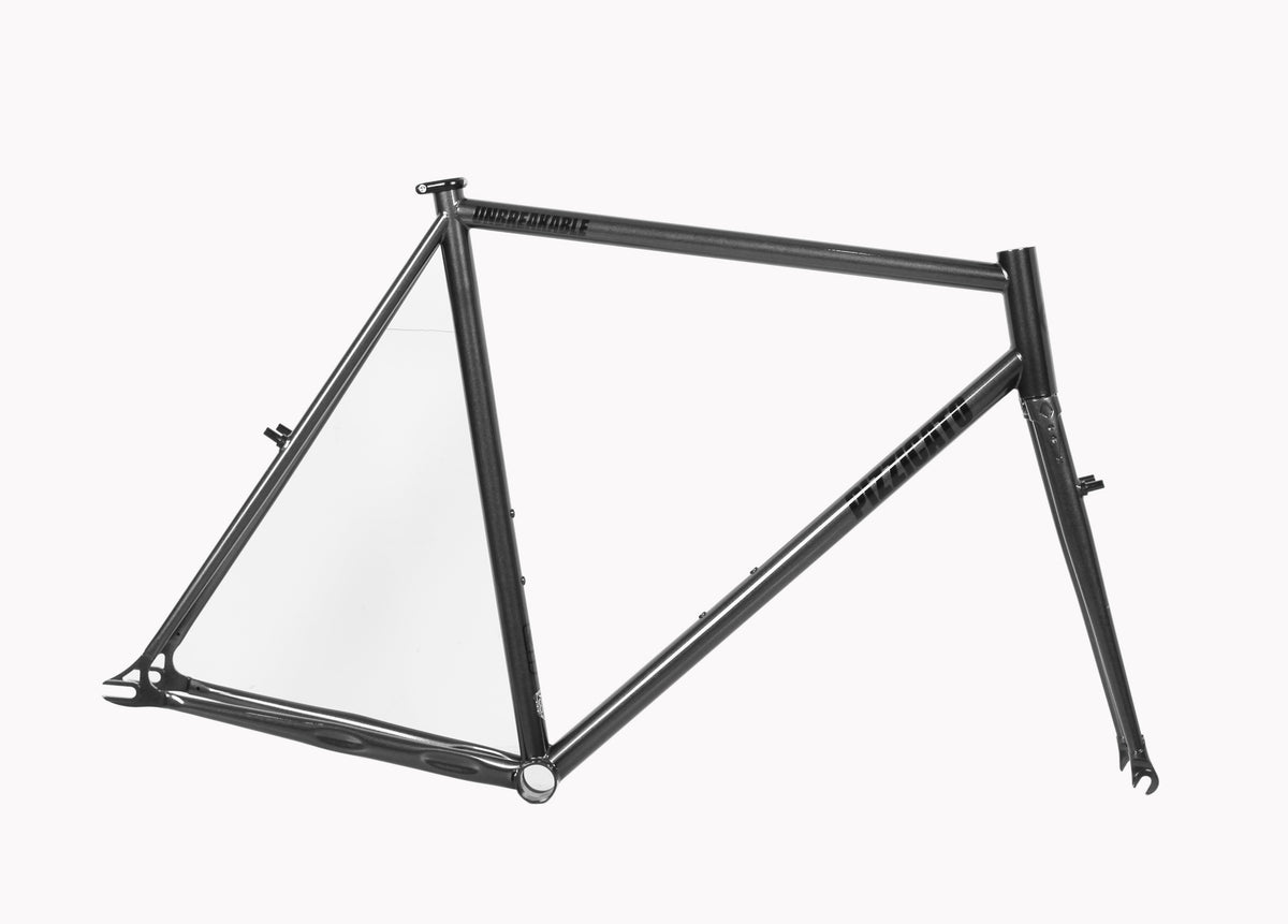 PIZZ UNBREAKABLE ピストフレーム PIZZ Unbreakable U1 Full Black Frameset – PIZZBIKES