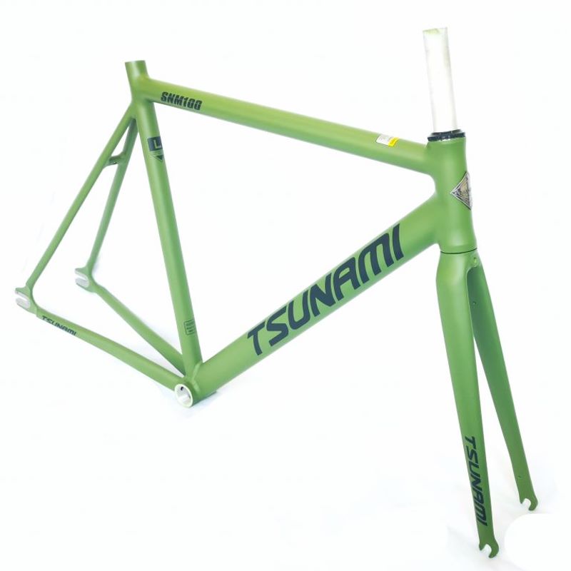 TSUNAMI SNM100 (Army green) Frameset – PIZZBIKES