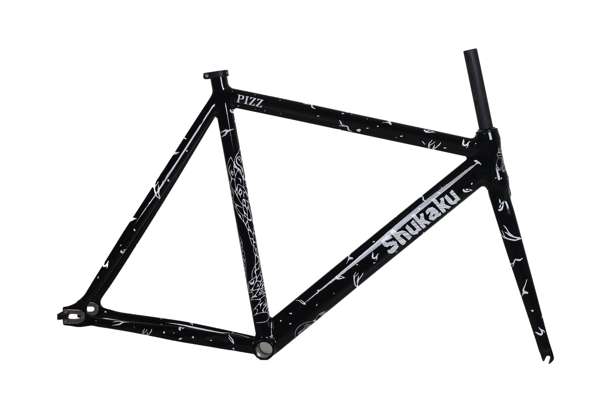 新品未開封 BLACK DESIGN × PINOWORKS ブランコ 秋竿 PIZZ SHUKAKU BLACK – PIZZBIKES