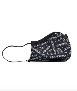 Godandfamous Team Mask Black