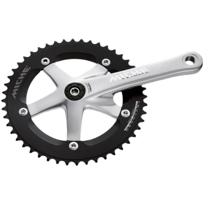 パーツ Miche Primato Track 167.5 - 48T Miche Advanced Primato Crankset, 48T, 1/8