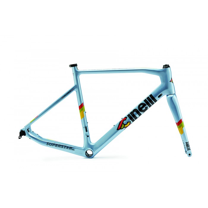 CINELLI SUPERSTAR DISC FRAMESET 2019 LASERBLUE