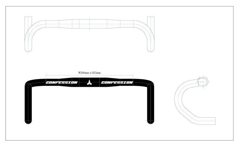 CONFESSION HANDLEBAR – PIZZBIKES