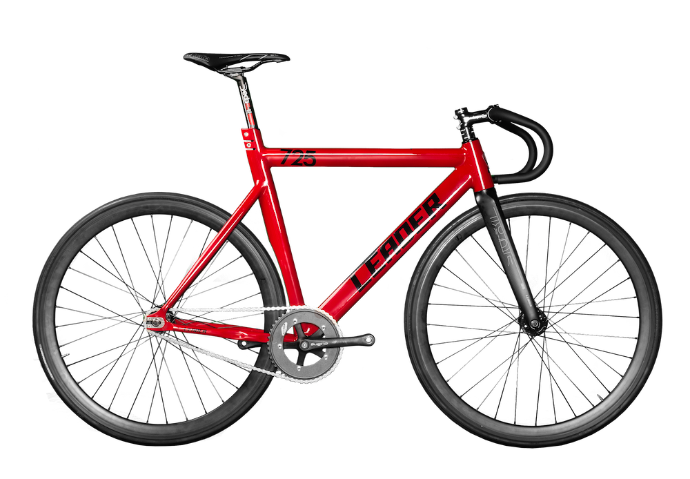 LEADER 725 FRAMES purple silvery black PIZZBIKES
