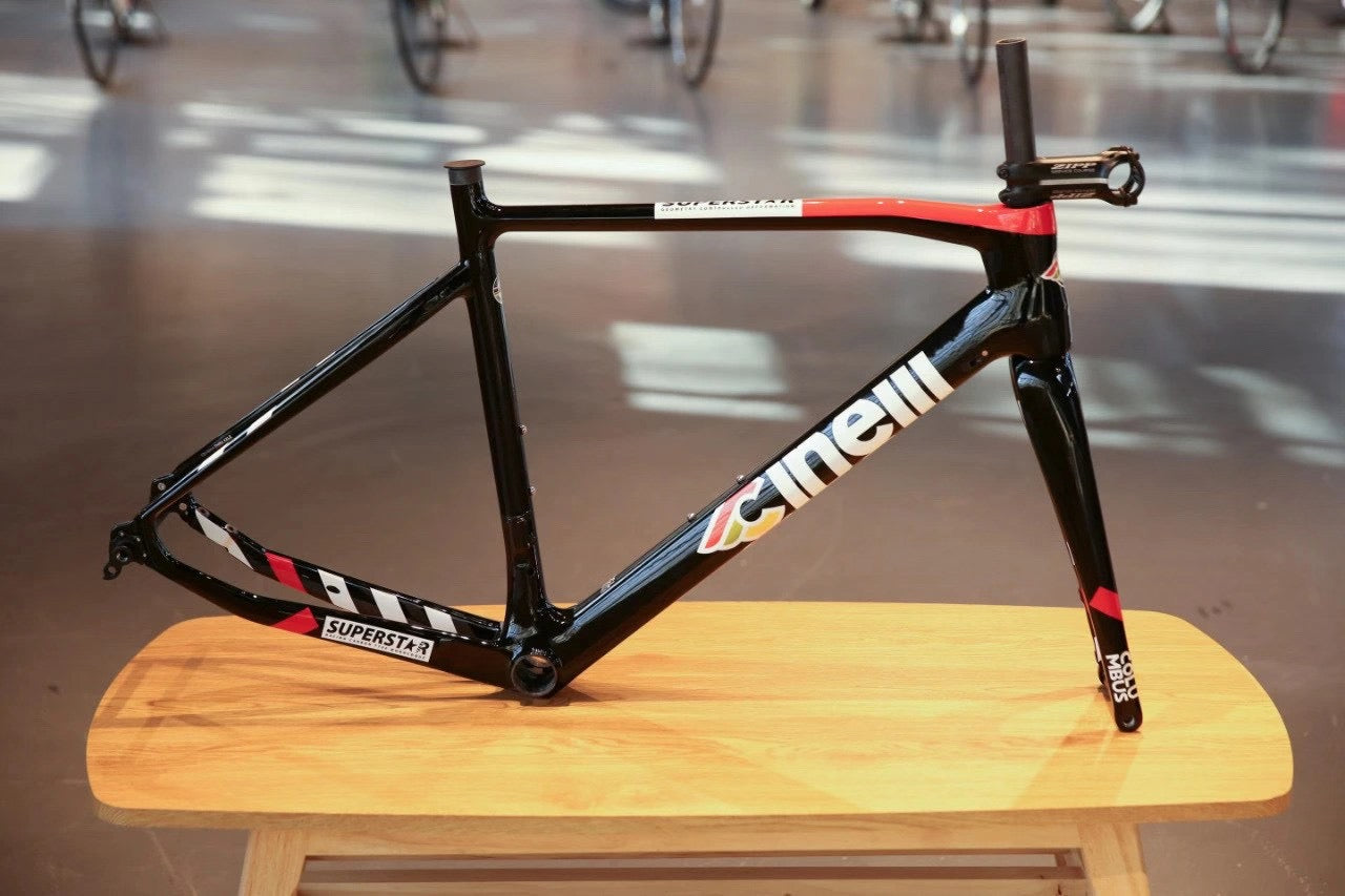 Cinelli superstar disc brake road frame – PIZZBIKES Cinelli superstar disc brake road frame – PIZZBIKES