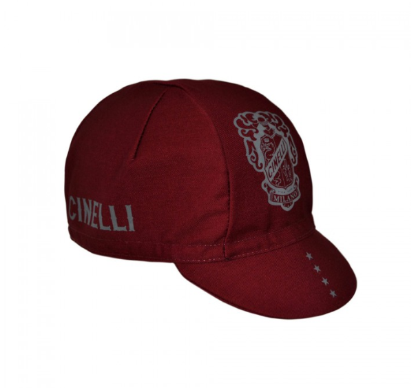 CINELLI CREST BURGUNDY CAP