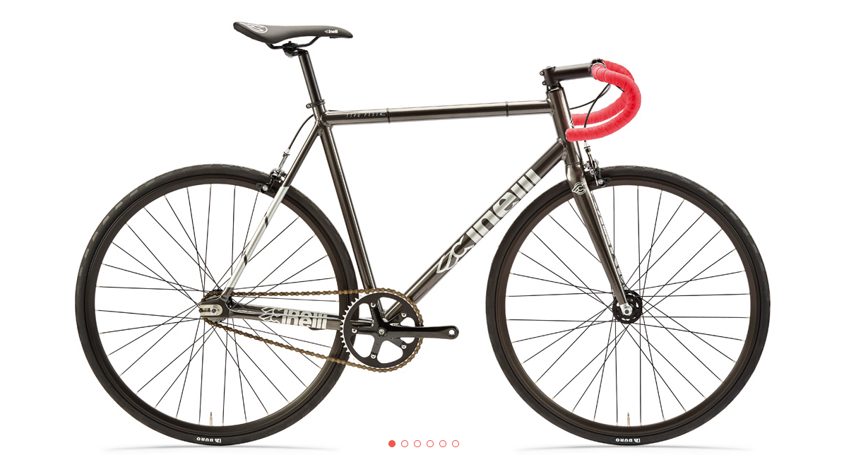 Cinelli Fixed Gear Bike Tipo Pista 2018 - Silver - The Fixed