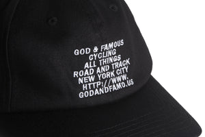 Godandfamous Mantra 6-Panel Hat