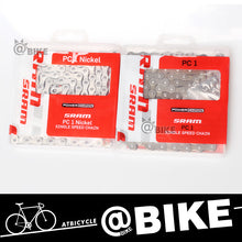 Load image into Gallery viewer, SRAM PC1 single speed chain super lubrication and wear resistance, made in Portugal