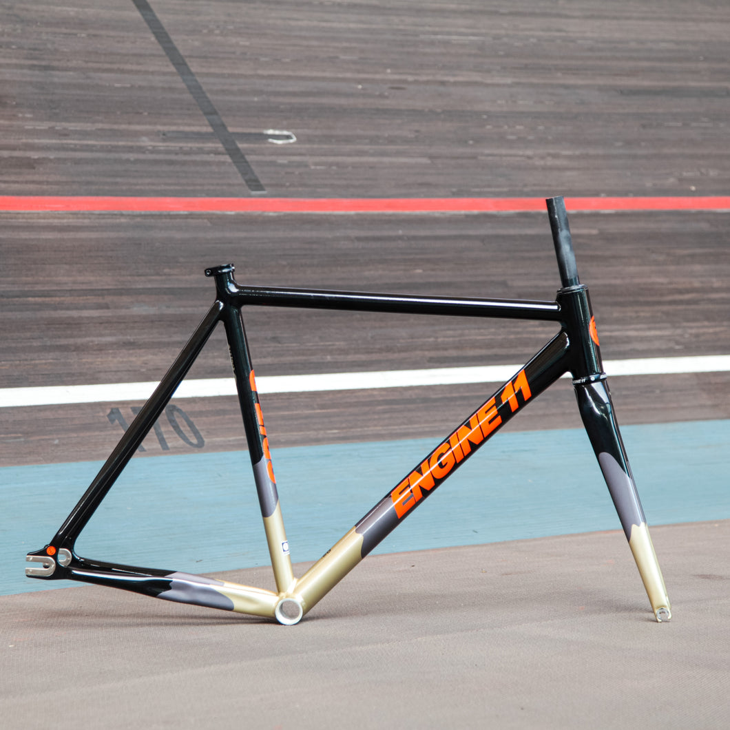 Engine11 2020 black orange color way  FRAMESET
