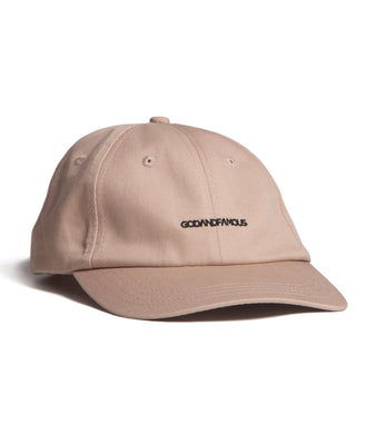 Godandfamous Team 6-Panel Hat - Sand